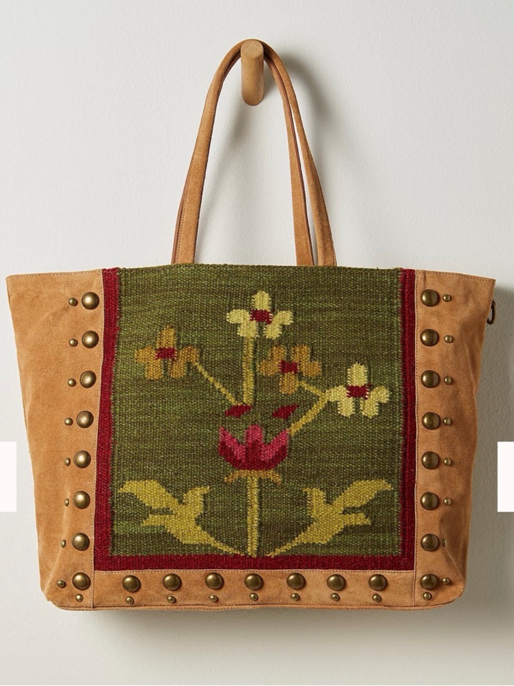 Free People Fleur Stud Tote 🔥 - Picture 2 of 5